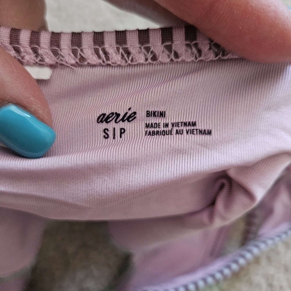 Aerie Multi Color Bikini Bottoms Small - Picture 3 of 3